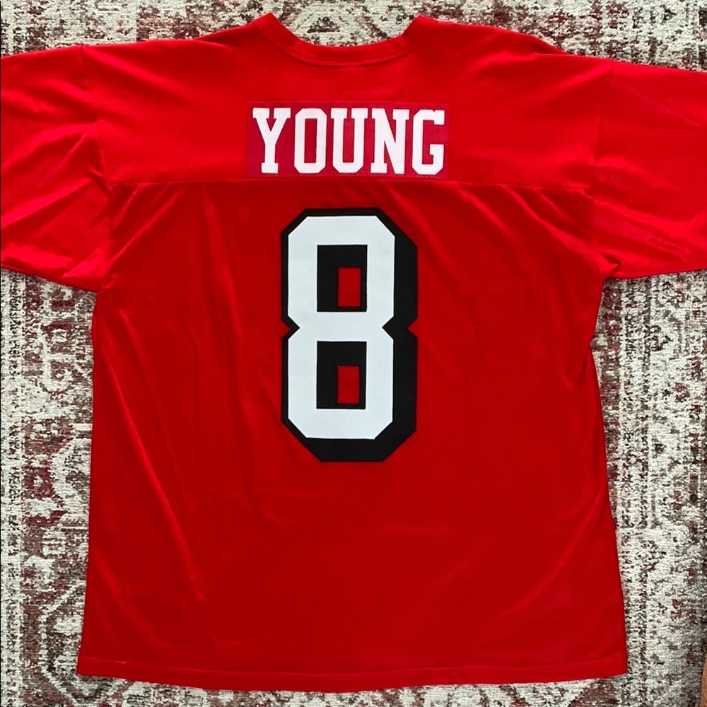 Vintage Steve Young San Francisco 49ers  Russell Athletic Jersey